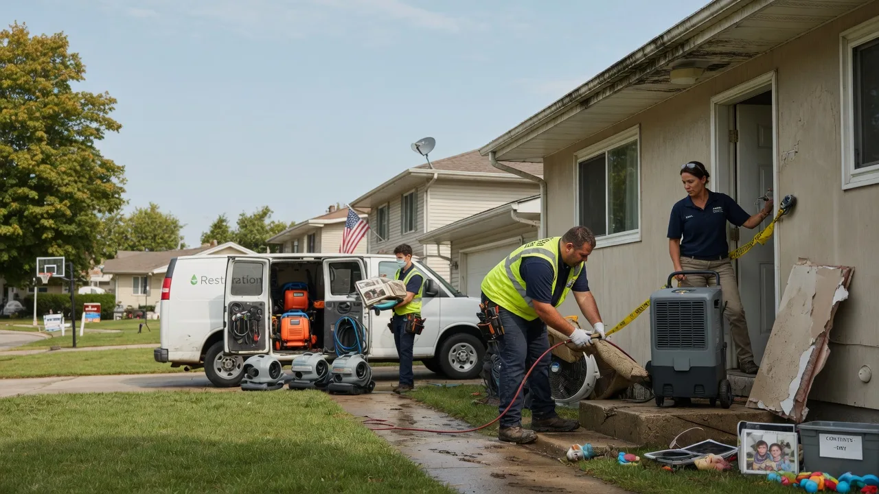 Water Damage Restoration in Advance, NC near me